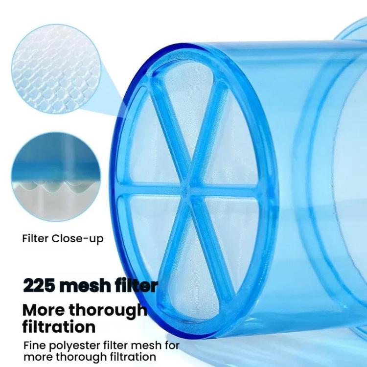 Yogurt Filter Homemade Greek Cheese Strainer Whey Cold Drain Separator Strainer Drainer Container - Blue