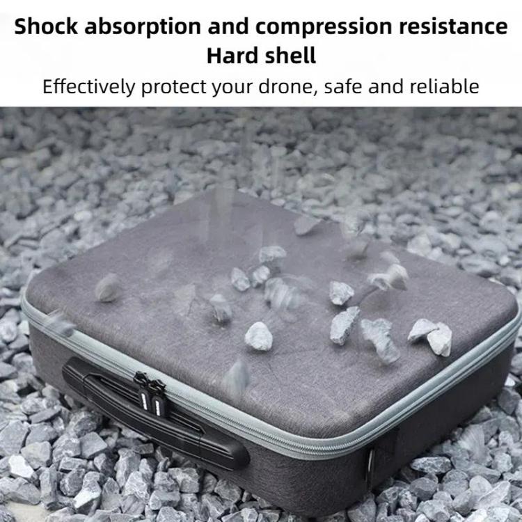 For DJI Flip Sunnylife FP-B959 Organizer Bag Smooth Flying Kit Crossbody Bag - Gray