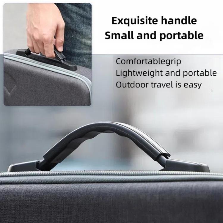 For DJI Flip Sunnylife FP-B959 Organizer Bag Smooth Flying Kit Crossbody Bag - Gray