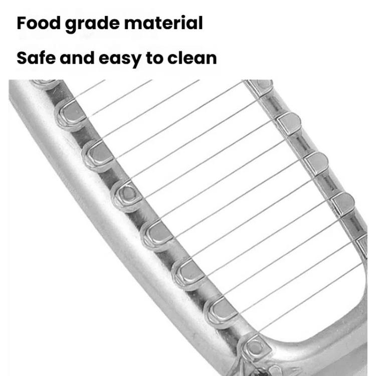 Aluminum Cheese Cutting Butter Cheese Slicer Foie Gras Egg Butter Divider Line Cutter - Polished