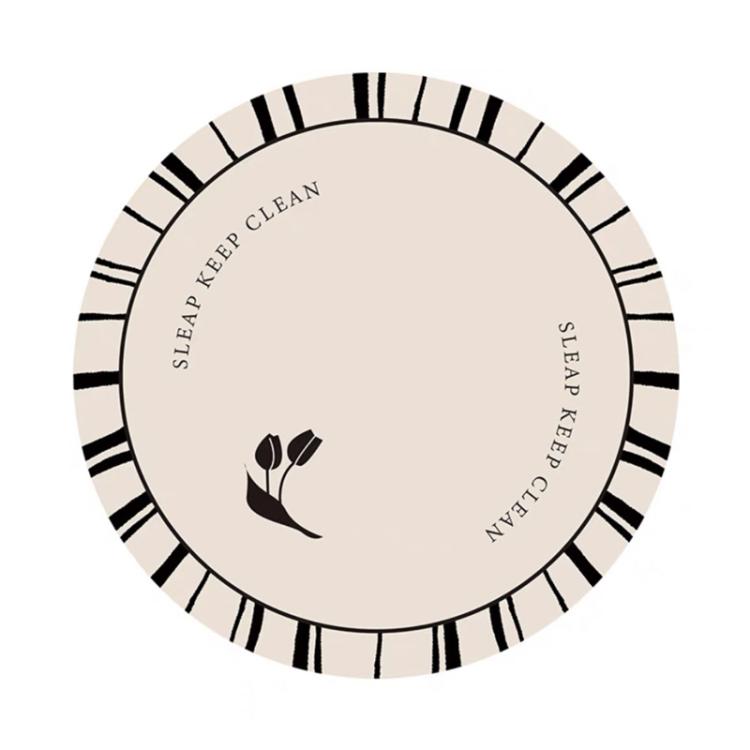 30x30cm Vintage Placemat Round Absorbent Thermal Insulation Table Mat Bar Coaster Dishes Western Placemat, Style: Flower World