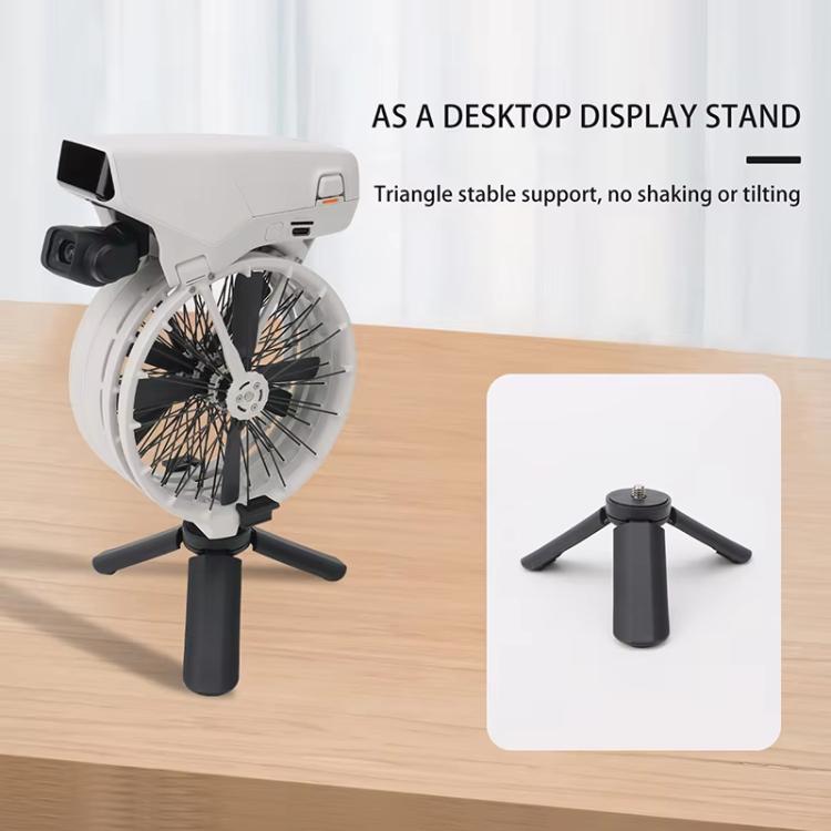 For DJI Flip CQT Drone Adapter Expansion Bracket 1/4 Connector to Tripod Fixed Shooting Accessories, Spec: Stand+Mini Tripod