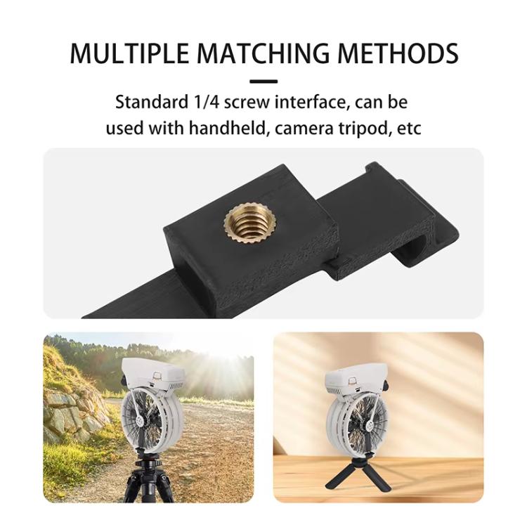 For DJI Flip CQT Drone Adapter Expansion Bracket 1/4 Connector to Tripod Fixed Shooting Accessories, Spec: Stand+Mini Tripod