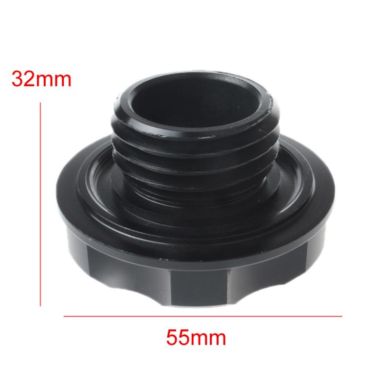 Car Modified Aluminum Alloy Oil Cap For Honda Fit/Civic - Black