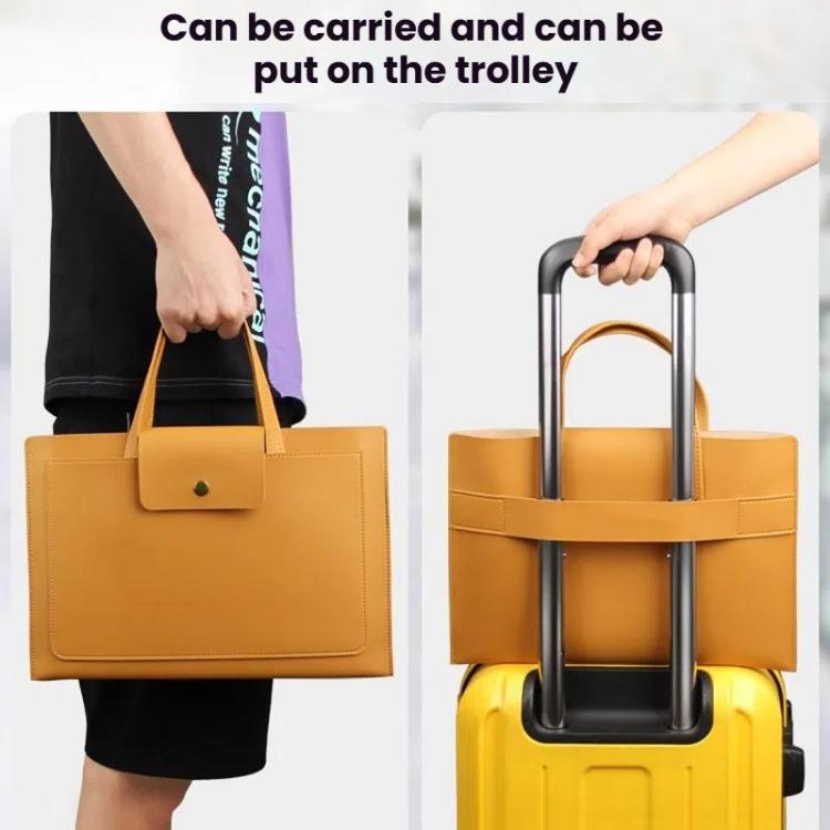 Laptop Computer Handbag For Ipad Macbook Lenovo Huawei Computer Inner Bag Briefcase, Spec: 15/16 inch