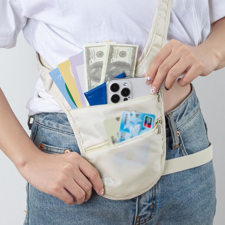 Breathable Sports Waist Pack Invisible Anti-Theft Men Women Travel Crossbody Phone Change Storage Bag