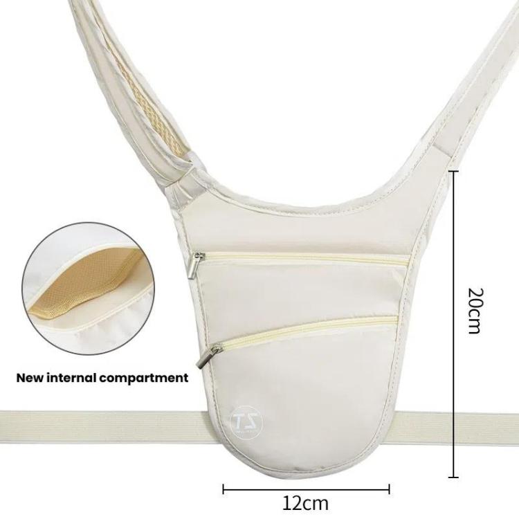 Breathable Sports Waist Pack Invisible Anti-Theft Men Women Travel Crossbody Phone Change Storage Bag