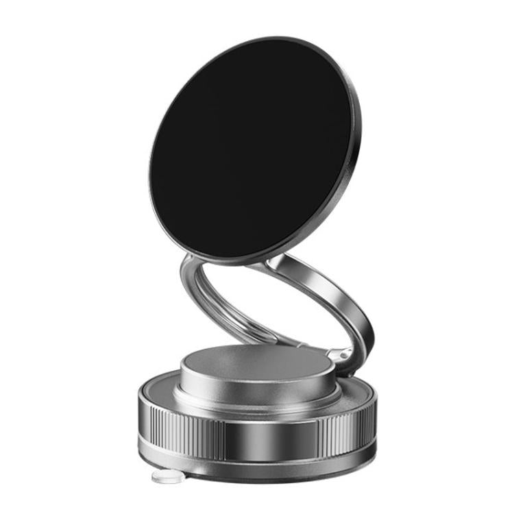 CCT28 Foldable Magnetic Car Cell Phone Navigation Holder - Black