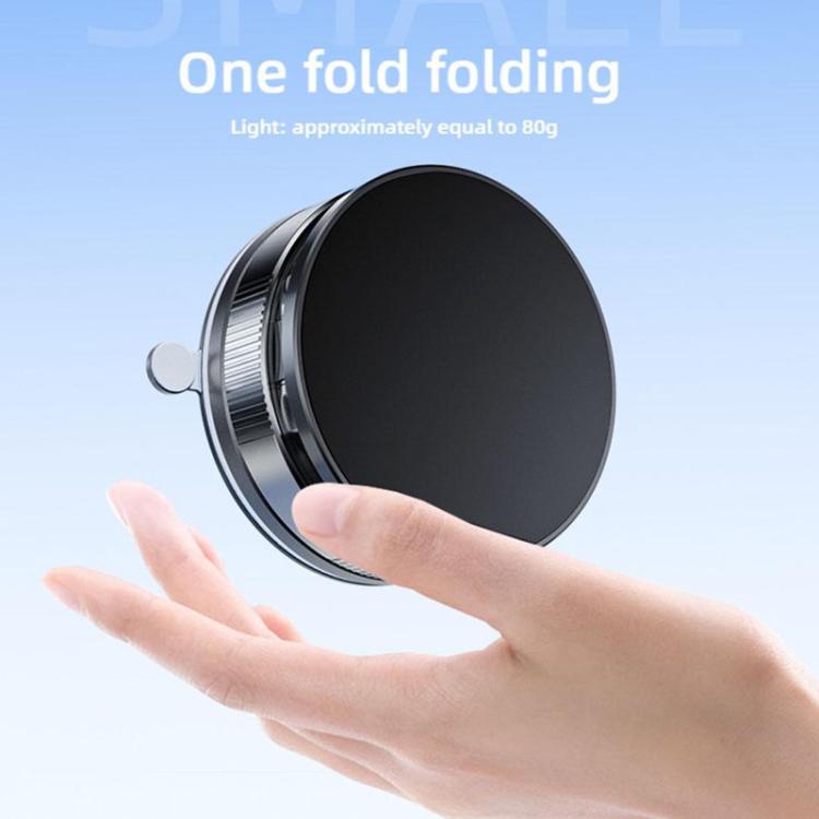 CCT28 Foldable Magnetic Car Cell Phone Navigation Holder - Black
