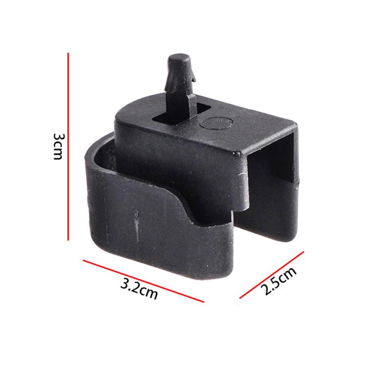 Car Modification Right Rear Tailgate Bushing For Chevrolet - Black