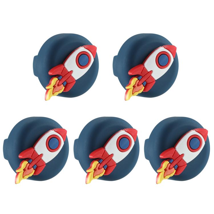 5pcs /Pack For AirTag 2nd Gen / AirTag 1st Gen Children Shoelace Fixed Locator Silicone Protective Cover