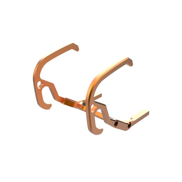 For DJI Neo RCSTQ Aluminum Alloy Crash Bar Convenient Quick Release Protective Stand - Orange