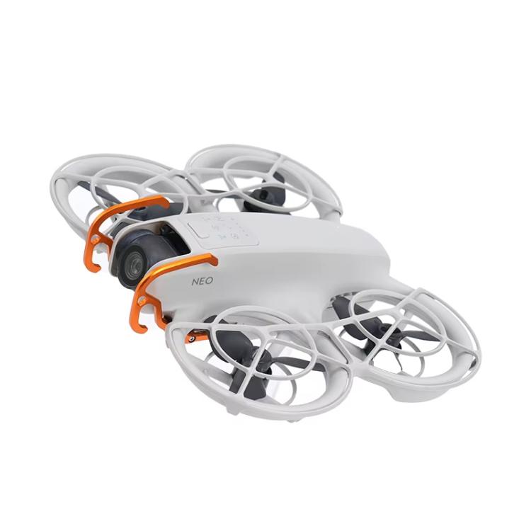 For DJI Neo RCSTQ Aluminum Alloy Crash Bar Convenient Quick Release Protective Stand - Orange