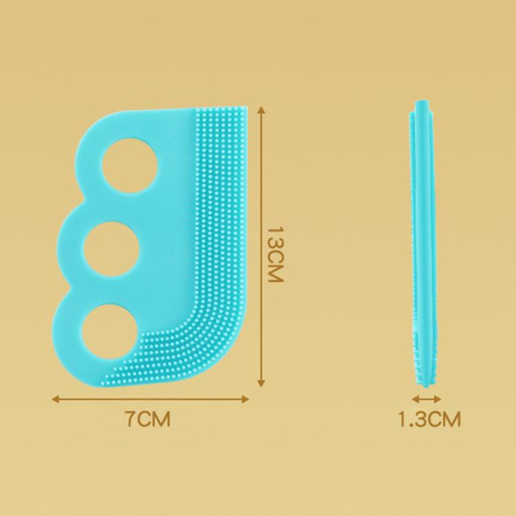 3pcs /Pack Double-sided Soft Rubber Pet Shaving Brush Sofa Clothing Hair Removal Brush