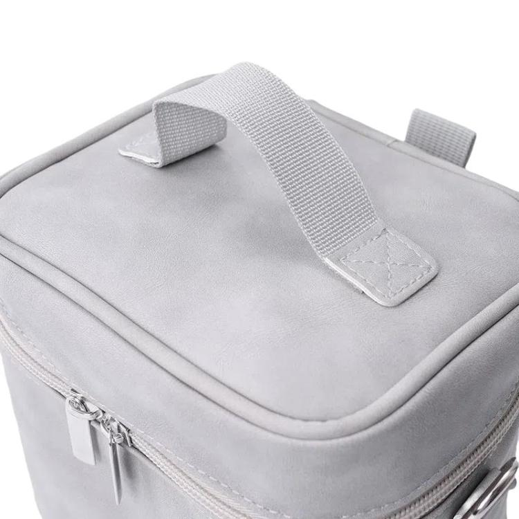 RCSTQ Drone Universal Storage Bag Inner Compartment Partitioned Tote Bag - Gray White