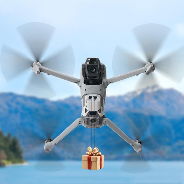 For DJI Air 3S RCSTQ Drone Air Thrower Transport Device - Thrower+Binding Line