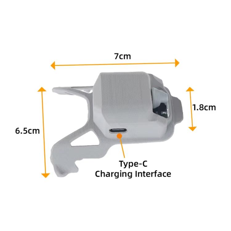 For DJI Air 3S RCSTQ Drone Air Thrower Transport Device - Thrower+Binding Line