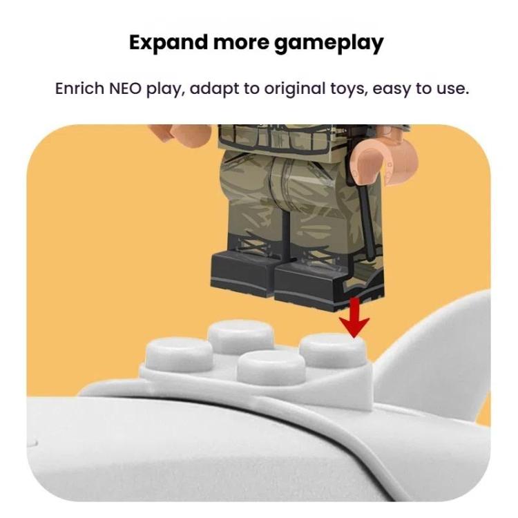For DJI Neo BRDRC NEO025 Battery Removal Flight Tail Battery Anti-Disconnect Buckle - Gray