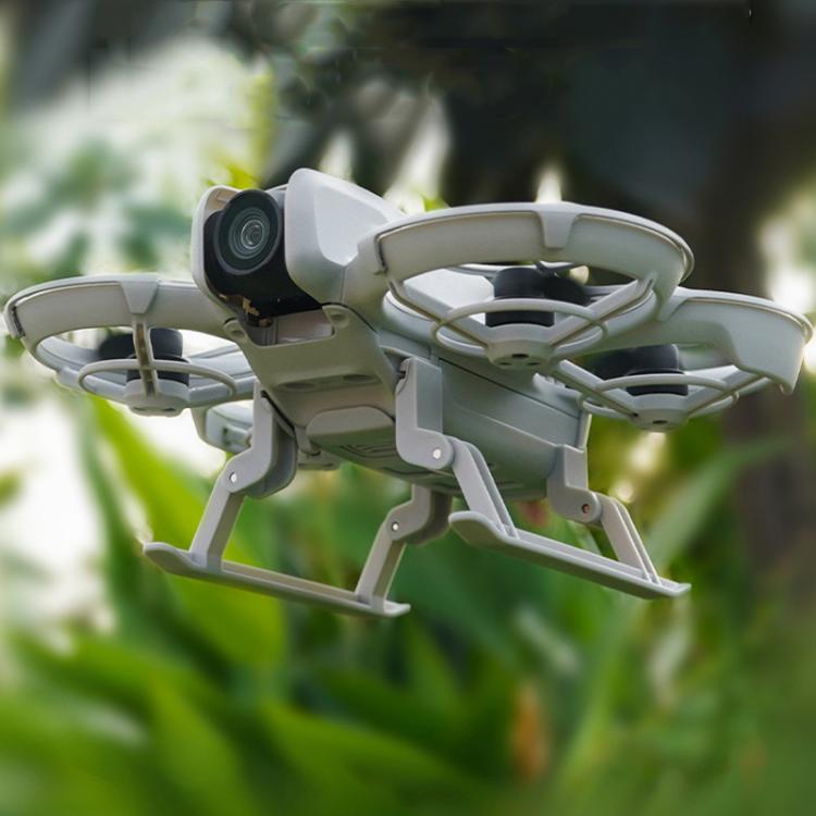 For DJI Neo BRDRC NEO021 Boosting Kickstand Drone Landing Gear Folding Sled Kickstand - Gray