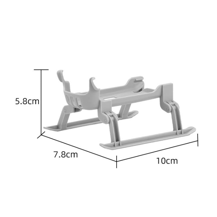 For DJI Neo BRDRC NEO021 Boosting Kickstand Drone Landing Gear Folding Sled Kickstand - Gray