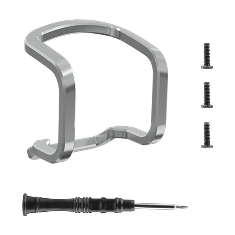 For DJI Neo BRDRC Metal Bumper Crash Bar Drone Gimbal Lens Protection Bracket Accessories - Silver