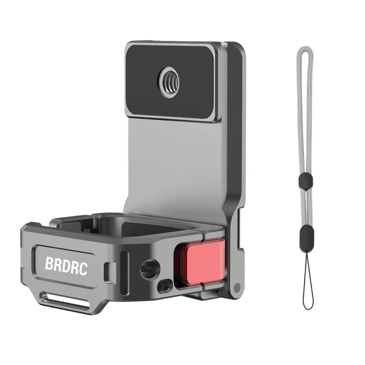 For DJI OSMO Pocket 3 BRDRC PO3005 Multi-functional Magnetic Base Expansion Back Clip Holder Adapter Bezel Accessory - Tarnish