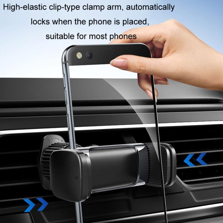 Car Air Conditioning Outlet Navigation Rotating Phone Holder - CH07