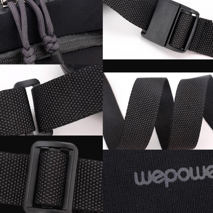 WEPOEWR Men Chest Bag Personalized Commuter Shoulder Bag Mobile Phone Waist Pack