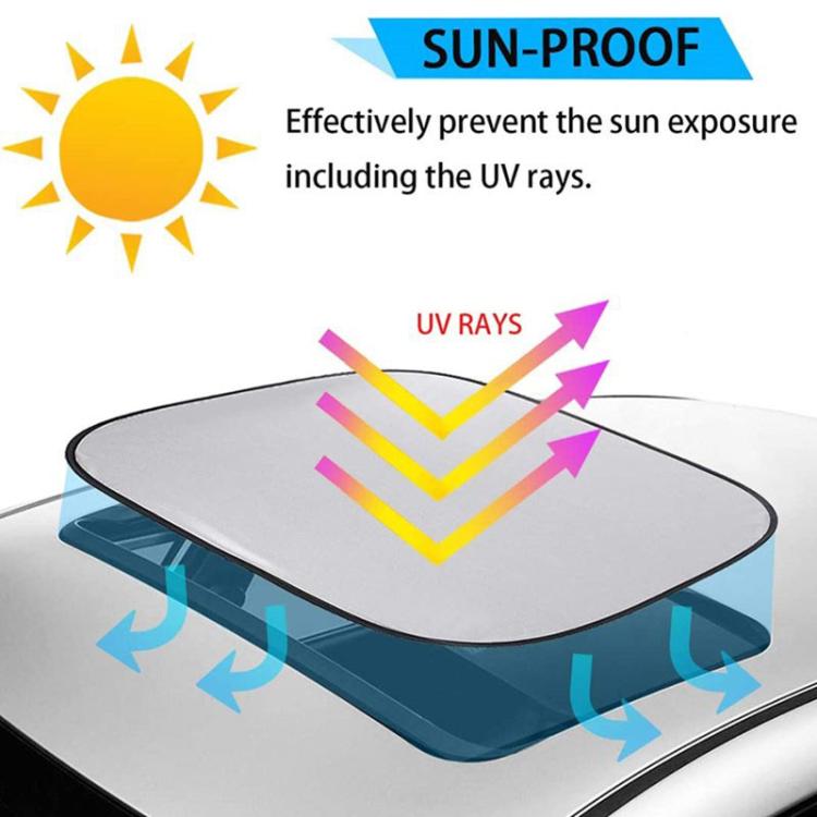 48 x 70cm For BMW Mini Car Roof Heat Insulation UV Reflective Sunshade Cover - Style A