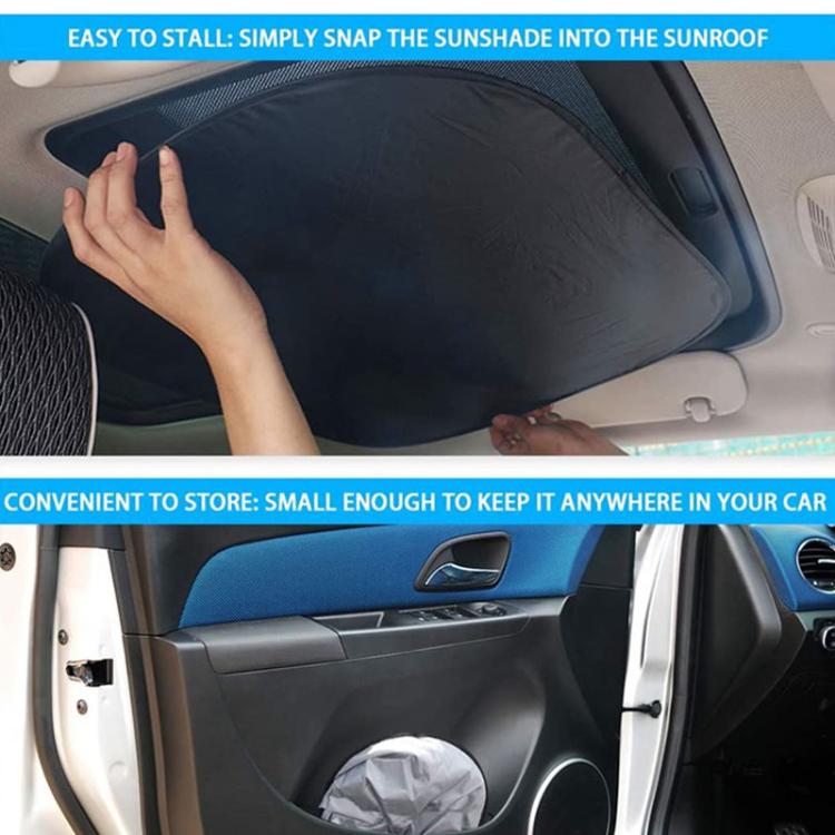 48 x 70cm For BMW Mini Car Roof Heat Insulation UV Reflective Sunshade Cover - Style A