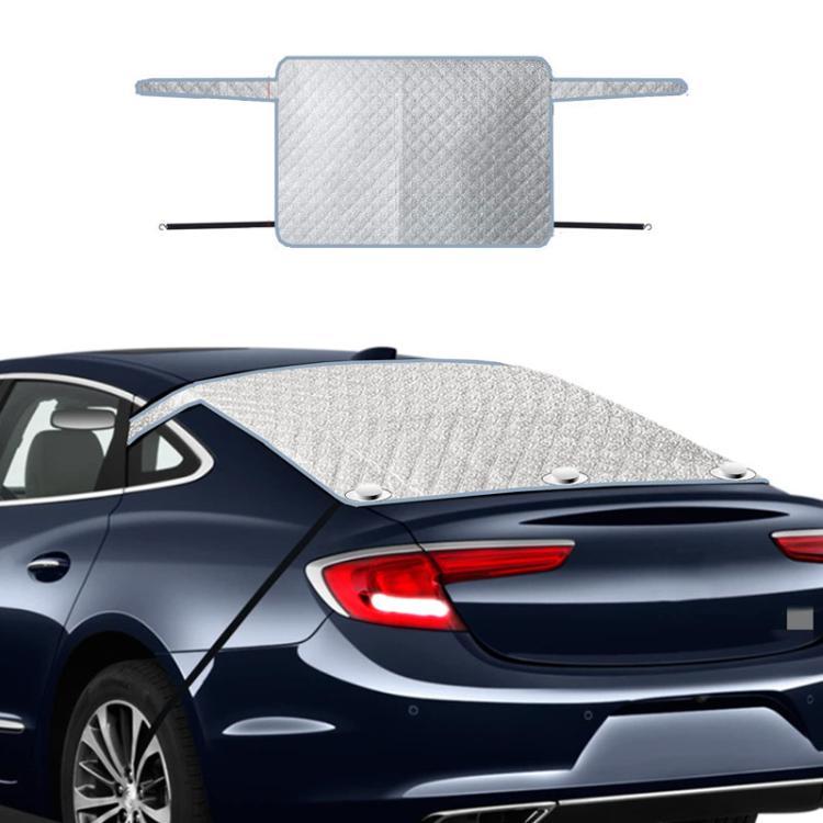140 x 80cm Car Rear Window Thickened Sun Shield All-Weather Protective Cover - Silver