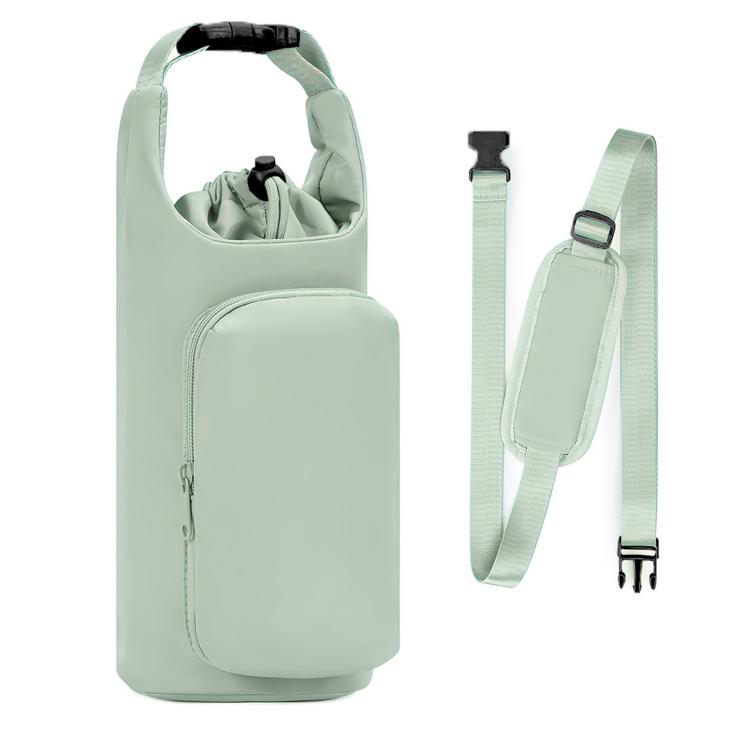 Oxford Cloth Outdoor Sports Water Bottle Cover Handheld Backpack Portable Thermos Mug Bag