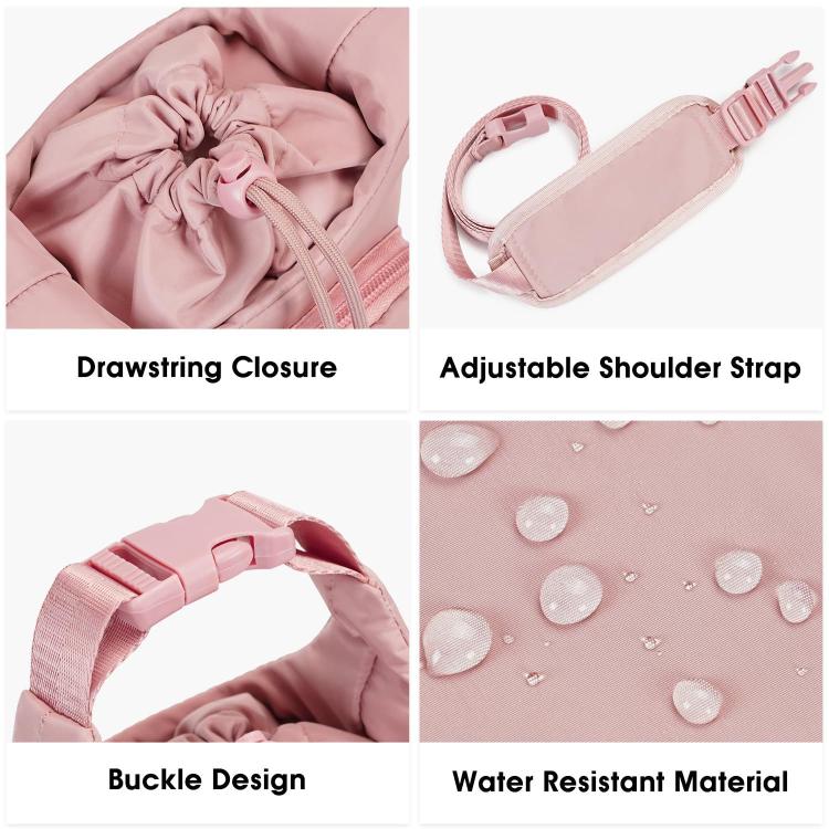 Oxford Cloth Outdoor Sports Water Bottle Cover Handheld Backpack Portable Thermos Mug Bag