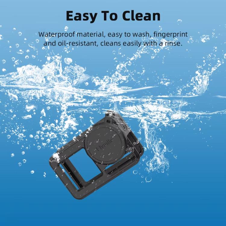 For DJI Osmo Action 3 / 4 / 5 Pro Flymile Silicone Cover Sport Camera Lens Drop Cases
