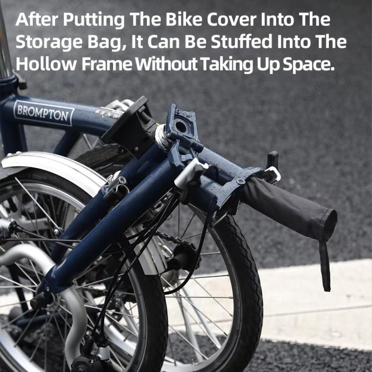 Rhinowalk RF164 For Brompton Folding Bicycle Ultralight Storage Bag - Black