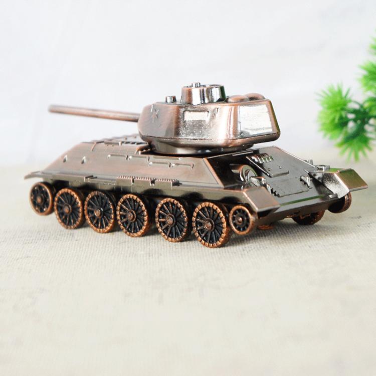 Wheel Model Simulation Alloy Tank Model Metal Crafts Home Jewelry Ornaments