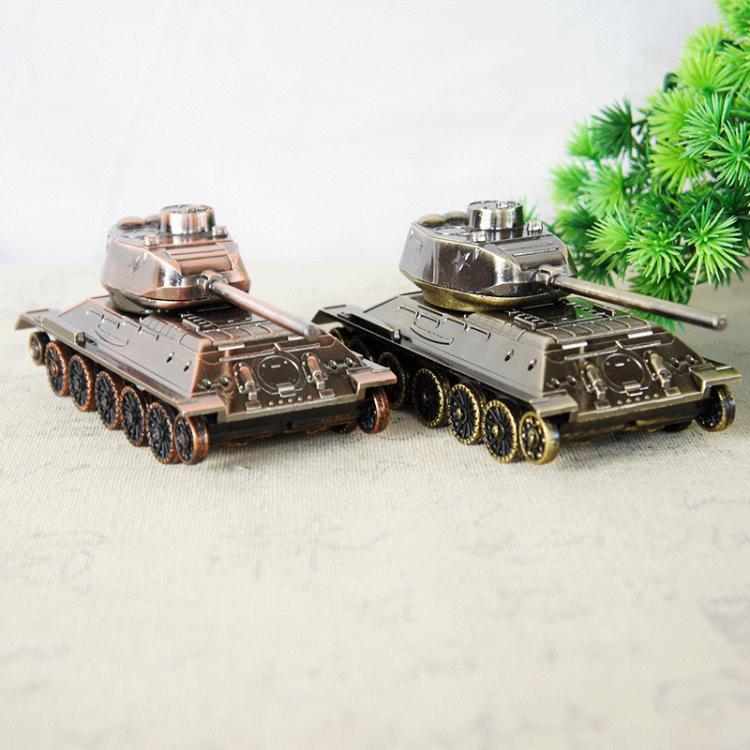 Wheel Model Simulation Alloy Tank Model Metal Crafts Home Jewelry Ornaments