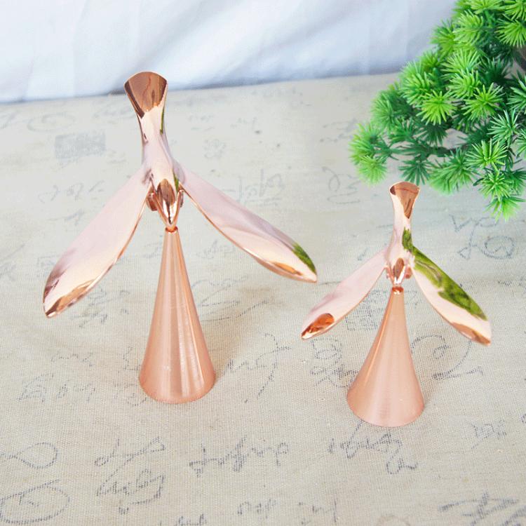 Small Office Decoration Alloy Balance Bird Photography Props Model