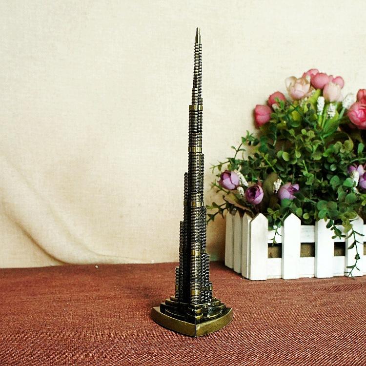 13cm Burj Khalifa Tourism Commemorative Model Ornament