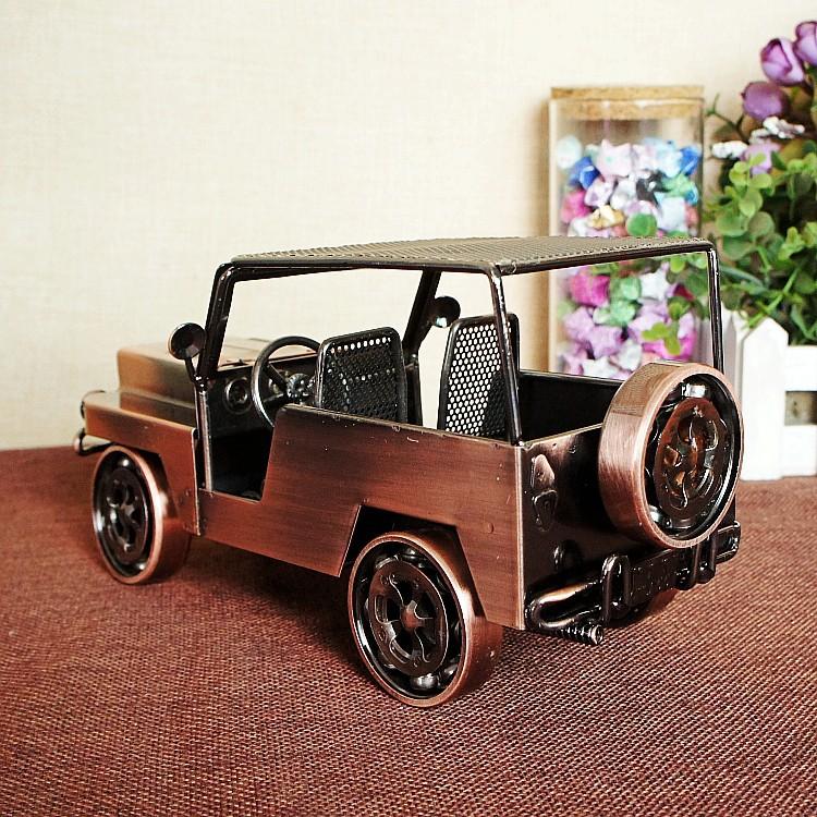 Metal Iron Classic Car Model Ornament, Style: SMT001C