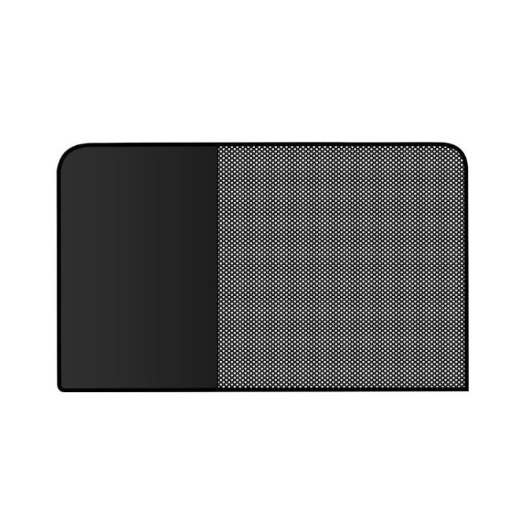 Universal Magnetic Car Sunshade Double Splicing Design Breathable Car Curtains, Style: Vertical Splicing Left Rear