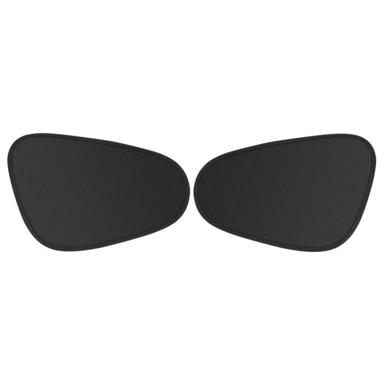 1pair Car Quick Installation Static Film Adsorption Opaque Window Sunshade, Style: Front - Black