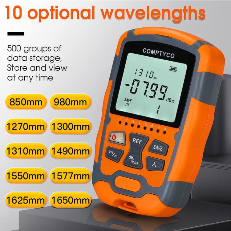 4 In 1 Mini Optical Power Meter Red Light Integrated Machine Portable Power Test Equipment, Model: M70 20mw