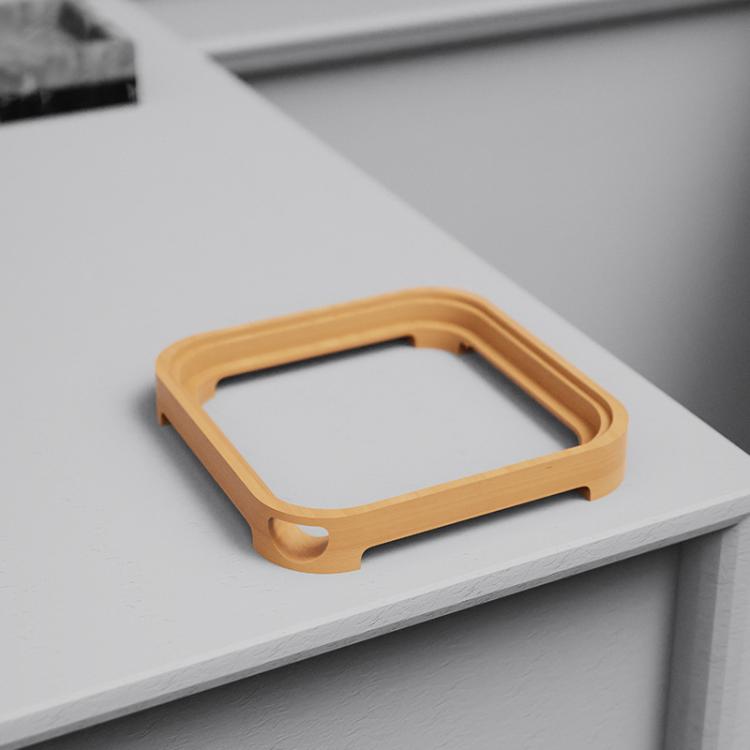 For MAC Mini M4 Wooden Desktop Host Bracket Base Heat Dissipation Rack, Spec: Beech