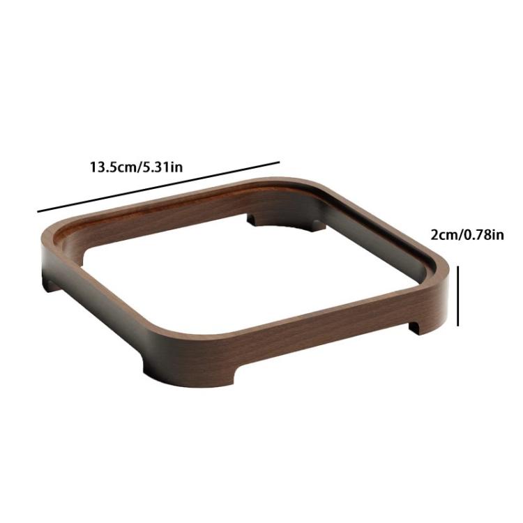 For MAC Mini M4 Wooden Desktop Host Bracket Base Heat Dissipation Rack, Spec: Beech