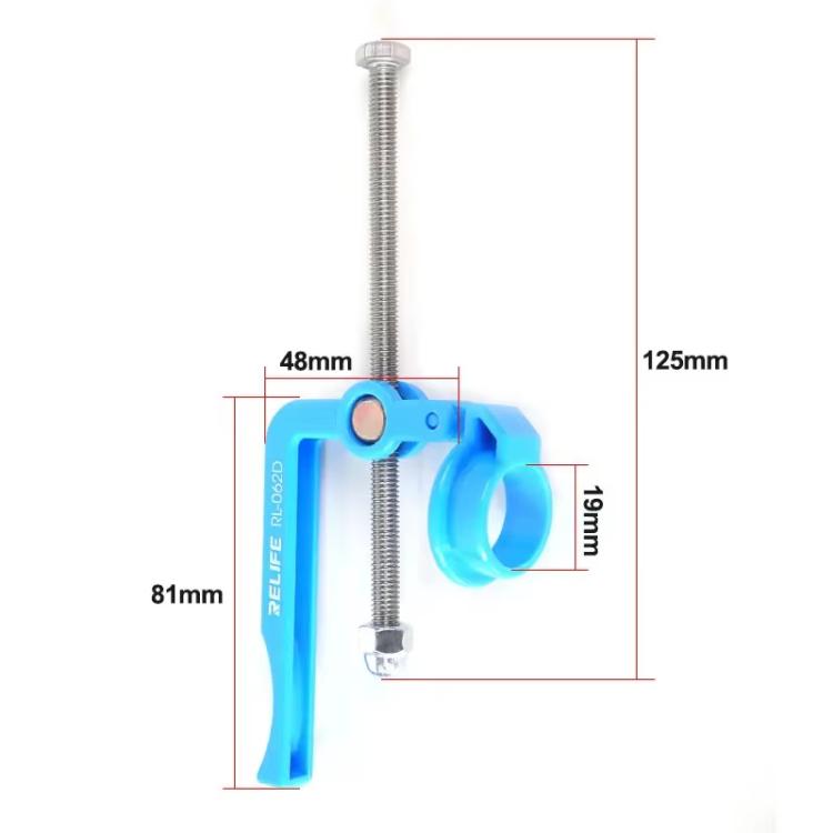 RELIFE RL-062D 5-10CC Manual Glue Tapper Cell Phone Repair Motherboard Soldering Oil Syringe Booster Tin Paste Syringe Pusher