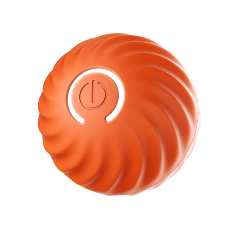 Petgravity Smart Self Rolling Ball Interactive Dog Toys Rechargeable Dog Ball Replaceable Shell 67mm Orange