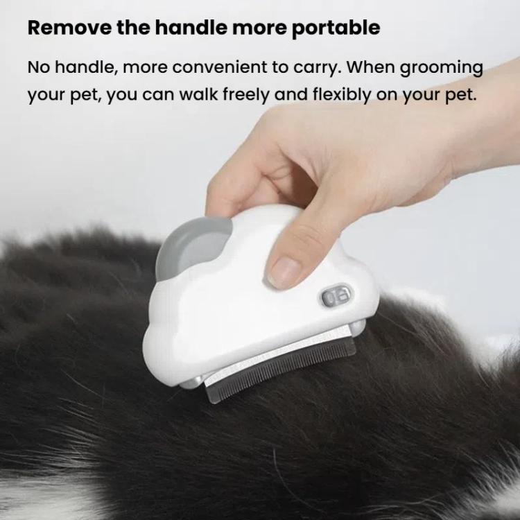 3-in-1 Pet Grooming Comb Sticky Roller for Cats and Dogs, Removes Loose Hair, Detangles, Spec: Small Curved