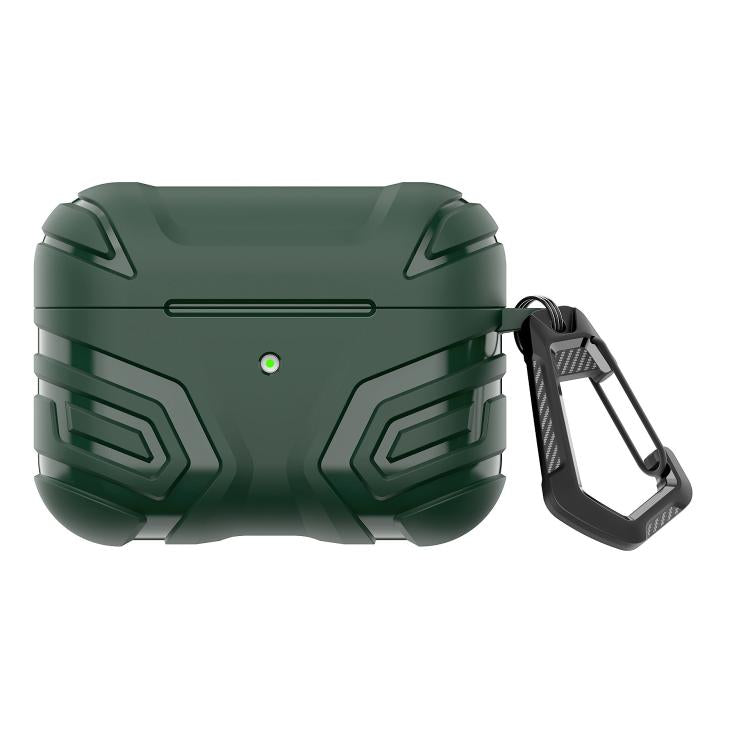 For AirPods Pro Earbuds TPU Cover Case Vanguard Armor Storage Box
