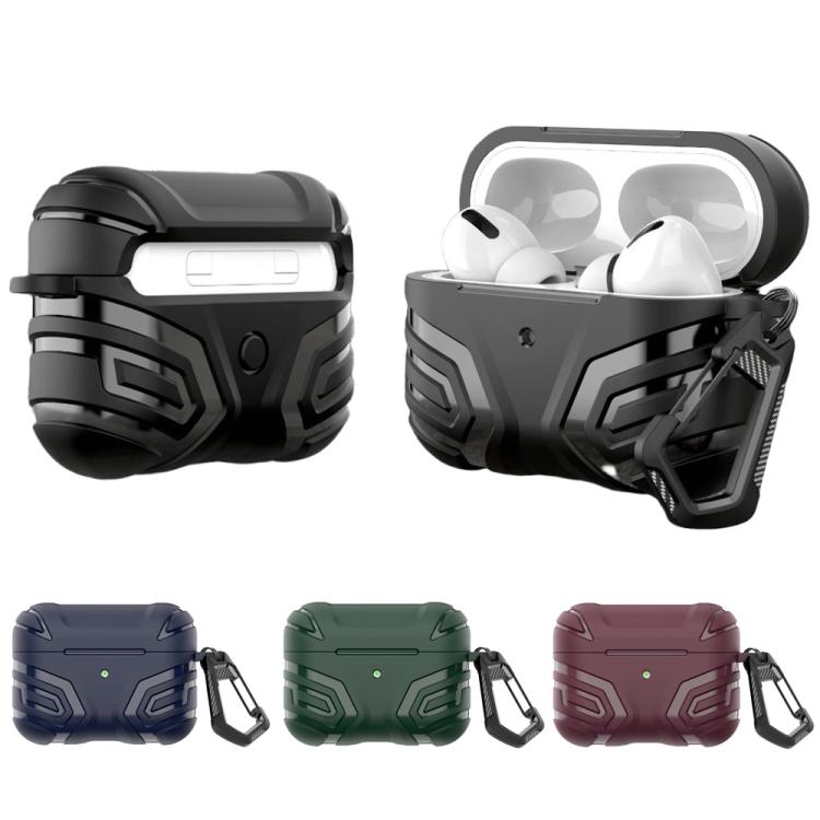 For AirPods 3 Earbuds TPU Cover Case Vanguard Armor Storage Box